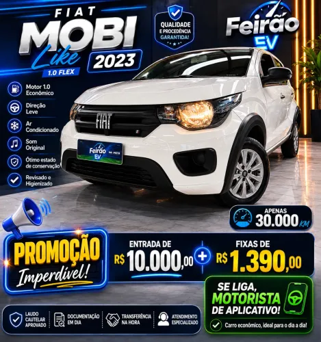 Fiat Mobi Like 1.0 Fire Flex 5P. 2024