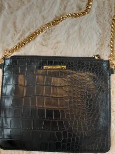 Bolsa Couro Liz Claiborne