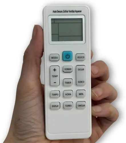 Controle Remoto Ar condicionado Compatível com Philco - Modelos PH/PAC/PRIME AIR - Substit
