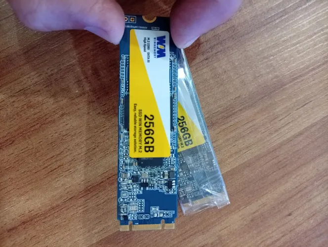 SSD NVMe 256GB SATA (Saudável)