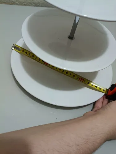 Expositor para doces porcelana e cerâmica