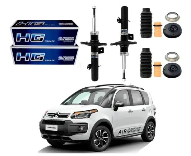 Kit Amortecedor Dianteiro Nakata Citroën Aircross 2014 a 2020