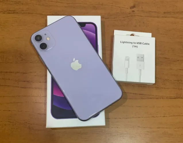 iPhone 11 lilás ACEITO OFERTAS <br>Face ID on <br>Bateria acima de 70<br>850,00