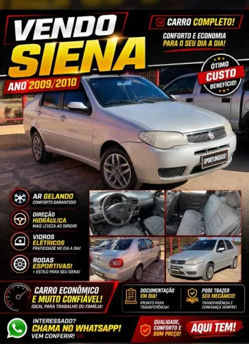 Fiat Siena 1.0/ EX 1.0 MPI Fire/ Fire Flex 8V 2010