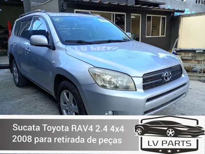 Sucata Toyota RAV4 2.4 4x4 2008 para retirada de peças 