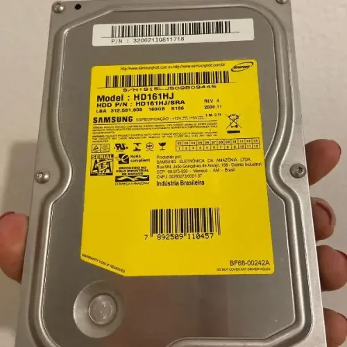 Hd para pc Samsung 160gb 