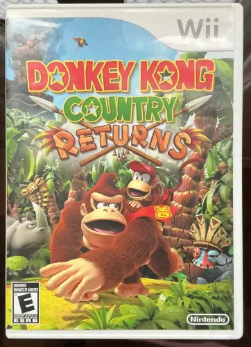 Jogos Wii: Donkey Kong Country Returns 