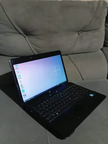 Notebook Hp Compaq processador Intel core 2 duo, memória de 4gb HD de 320 gb, windows 10
