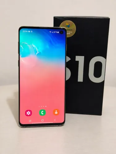 Celular Samsung S10 128GB - Perfeito Estado