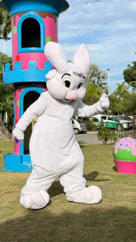 Coelho da Páscoa Personagem Profissional