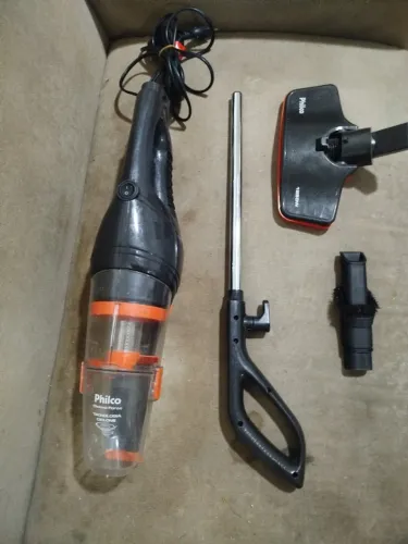Aspirador de Pó Philco 2 em 1 - Desincrustante Limpeza Vonder - Escova para Limpeza Pesada