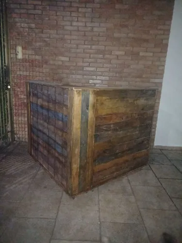 Balcão para comércio.