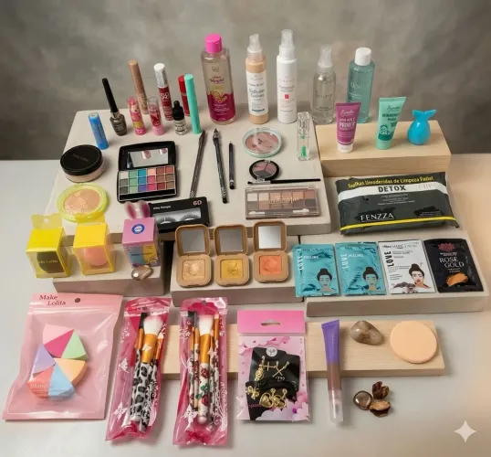 Kit maquiagem kit skin care
