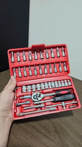 Kit ferramentas 46 peças - Novo