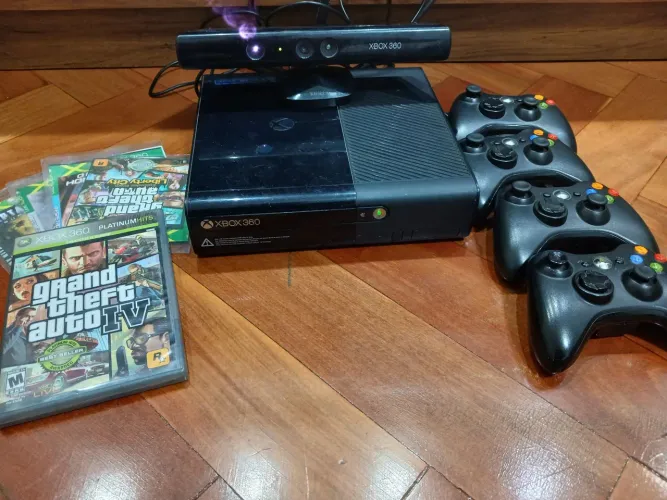 Xbox 360 /4 controles/Kinect