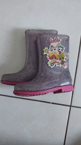 Bota/ Galocha infantil feminina n°29 LoL Surprise