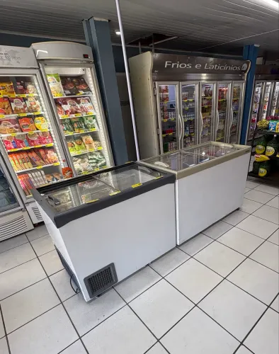 Freezer horizontal Gelopar 395Litros e 500Litros