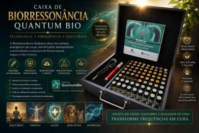 Caixa de Biorressonância Quantum BIO