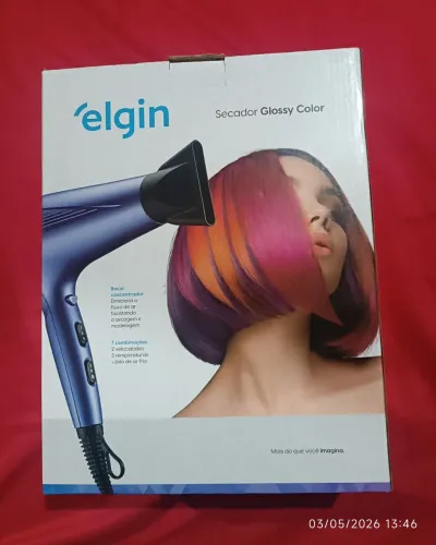 Secador de cabelo Glossy Color 2.000W - Elgin