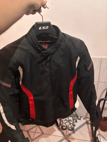 Jaqueta masculina LS2 M + luva LS2 M