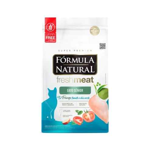 Ração  Fórmula Natural Fresh Meat Gatos Sênior - Sabor Frango