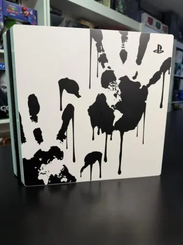 Playstation 4 Pro Edição Limitada Death Stranding - Branco 
