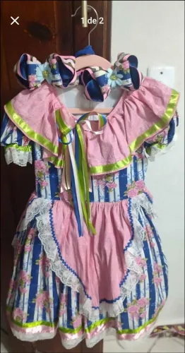 Vestido festa junina 