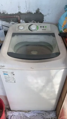 Máquina de Lavar Consul 9kg - Funcionando, com Vazamento