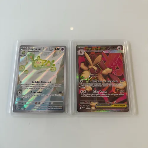 Carta Pokémon Reuniclus Promo (ING) & Mega Lopunny Ultra Rara