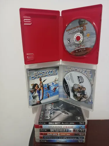  Lote de 8 jogos do ps3 em ótimas condições por 120$!