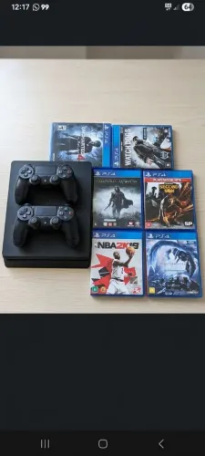 Ps4 slim 1 Tb pra sair rápido