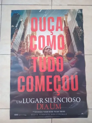 Poster de cinema Um Lugar Silencioso