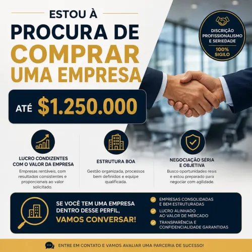 Compra de empresa!!!