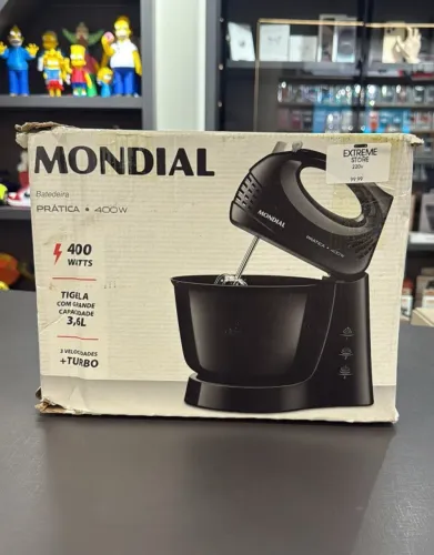 BATEDEIRA PRÁTICA MONDIAL 400W - PRETA