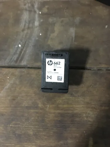 Carregador impressora hp 2546, cds de instalação e cartuchos preto e branco vazio