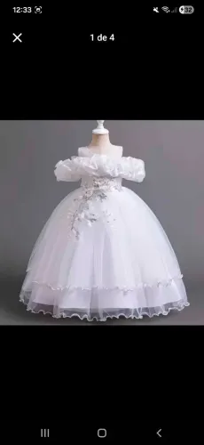 Vestido daminha usado 1x