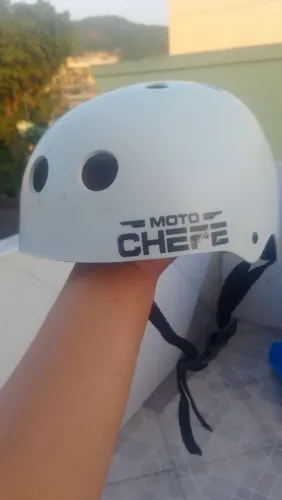 Capacete moto chefe