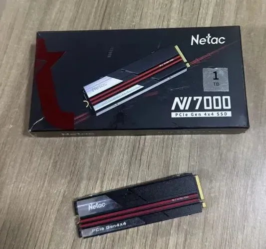 SSD Nvme PCIe 4.0 Gen4 Netac NV7000 1Tb PS5 e PC!