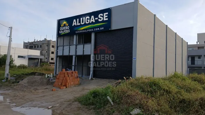 340 m² | ALUGA-SE GALPÃO NOVO EM TIJUCAS/SC COSTA ESMERALDA