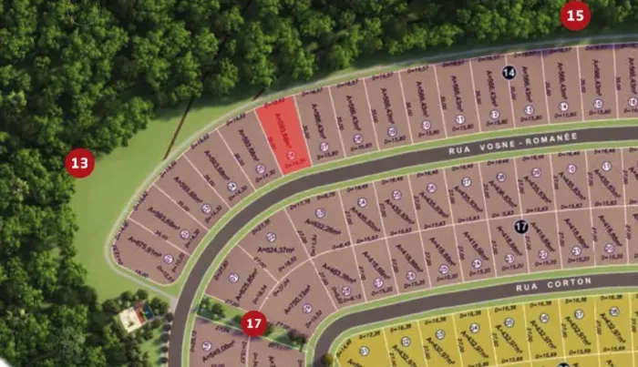 Lote/Terreno no Jardins França de 405 a 593m²