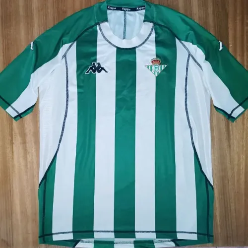 camisa original 2004 betis balonpie #11 denilson tamanho m kappa
