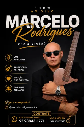 Show musical de Marcelo Rodrigues