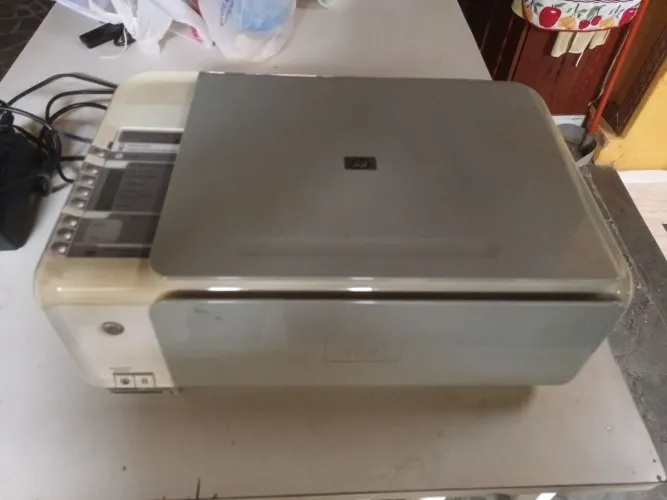 Impressora HP 3380 cinza scanner, imprime etc
