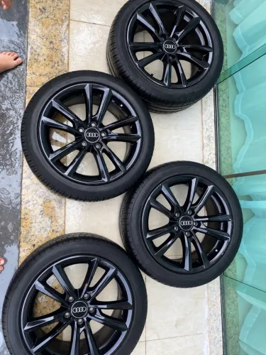 Jogo de Rodas Aro 17 Originais Audi Furacão 5x112