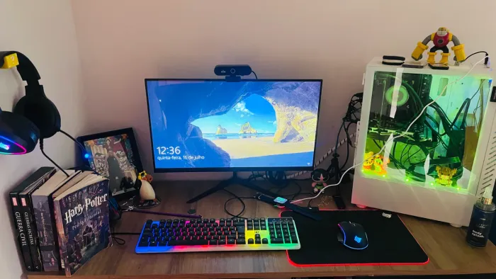 PC Gamer i5 8400 + RX 580 8GB + 32GB RAM + SSD 960GB RGB