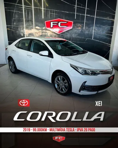 Toyota Corolla XEI 2.0 Flex 16V Aut. 2019