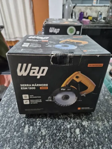Serra Mármore WAP ESM1300 1300W Nova Lacrada 110V - R$180<br>Preço: R$ 180,00