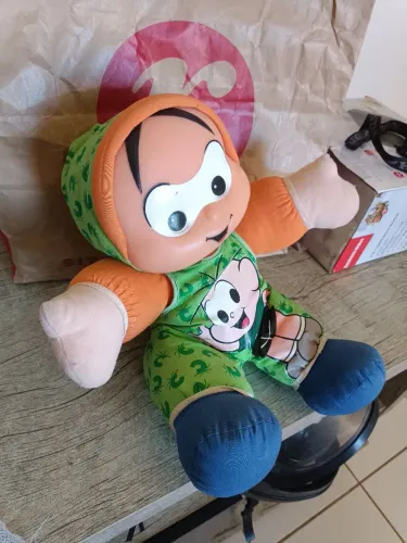Boneco cascão Turma da Monica 