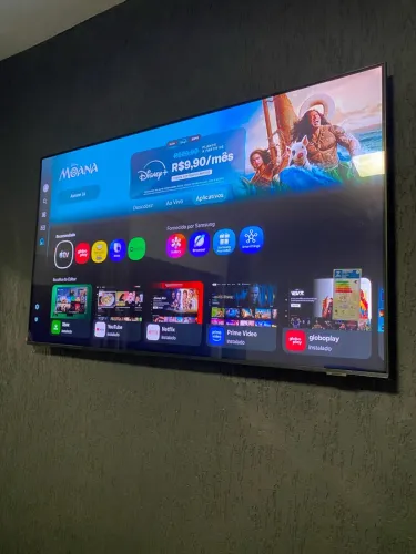 Tv smart Samsung 55 crystal c/xbox e Alexa 1 mês de uso