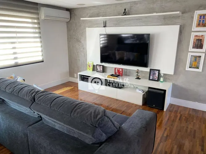Apartamento Mobiliado de 126,65 m² para Locação com 2 Suítes, Home Office e Lazer Completo